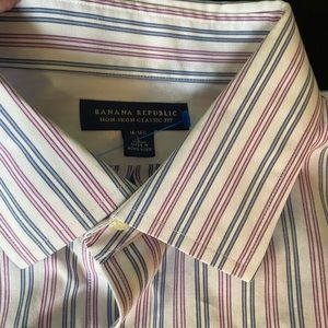 Banana Republic Mens Shirt Size 16-16 1/2